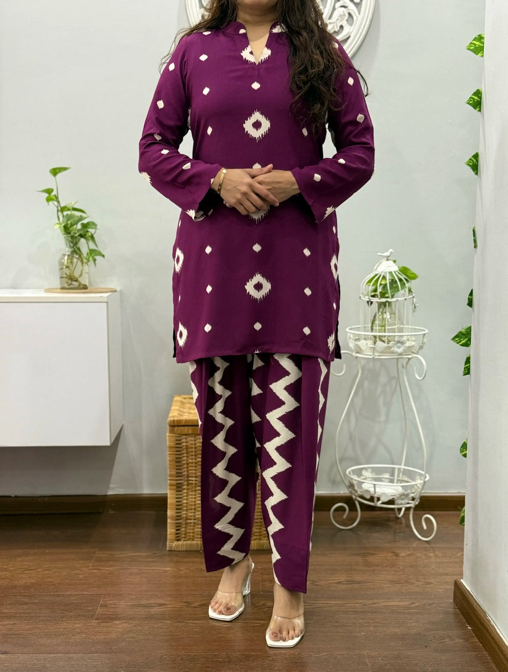 Sanchi Kurta Farshi Salwar Set