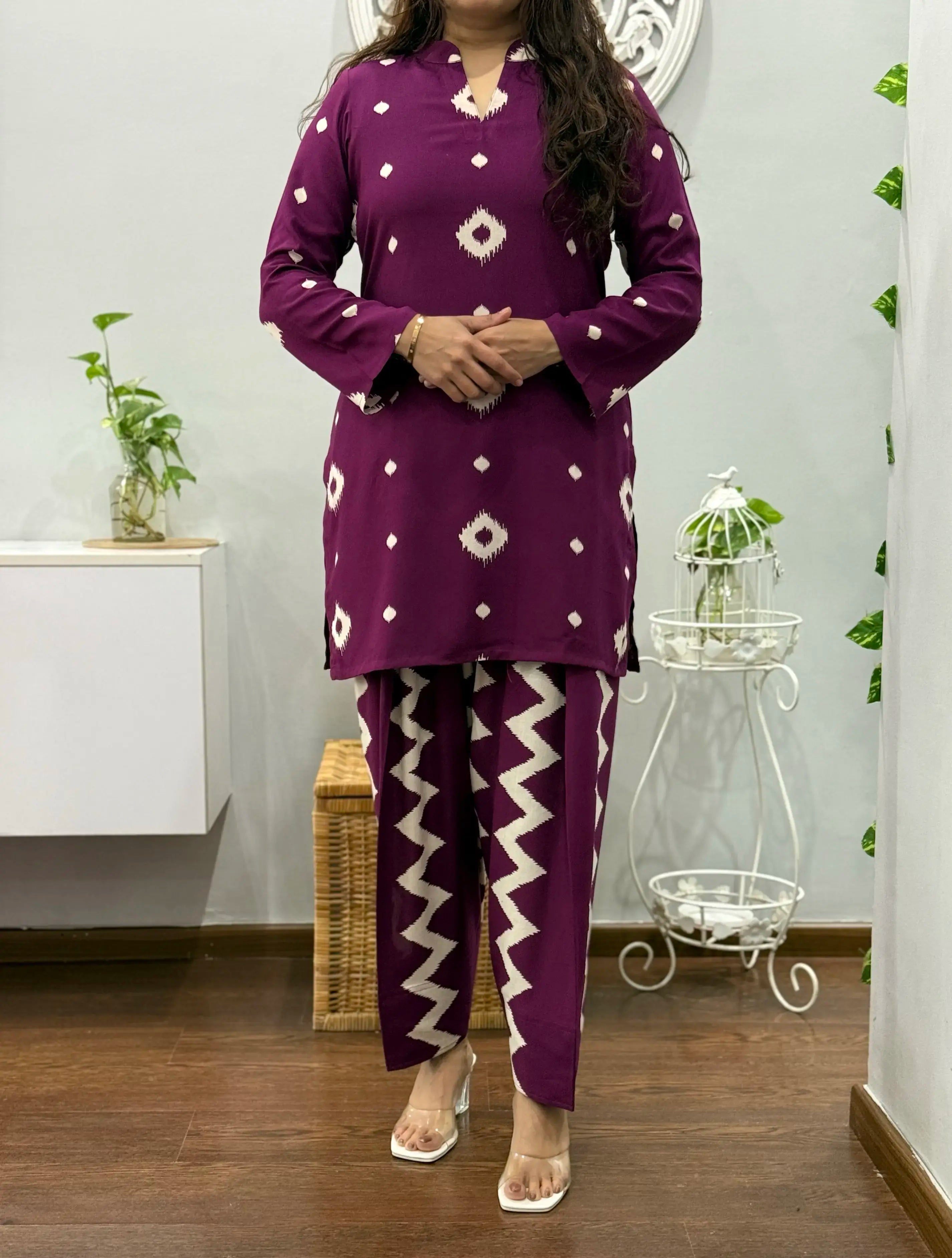 Sanchi Kurta Farshi Salwar Set