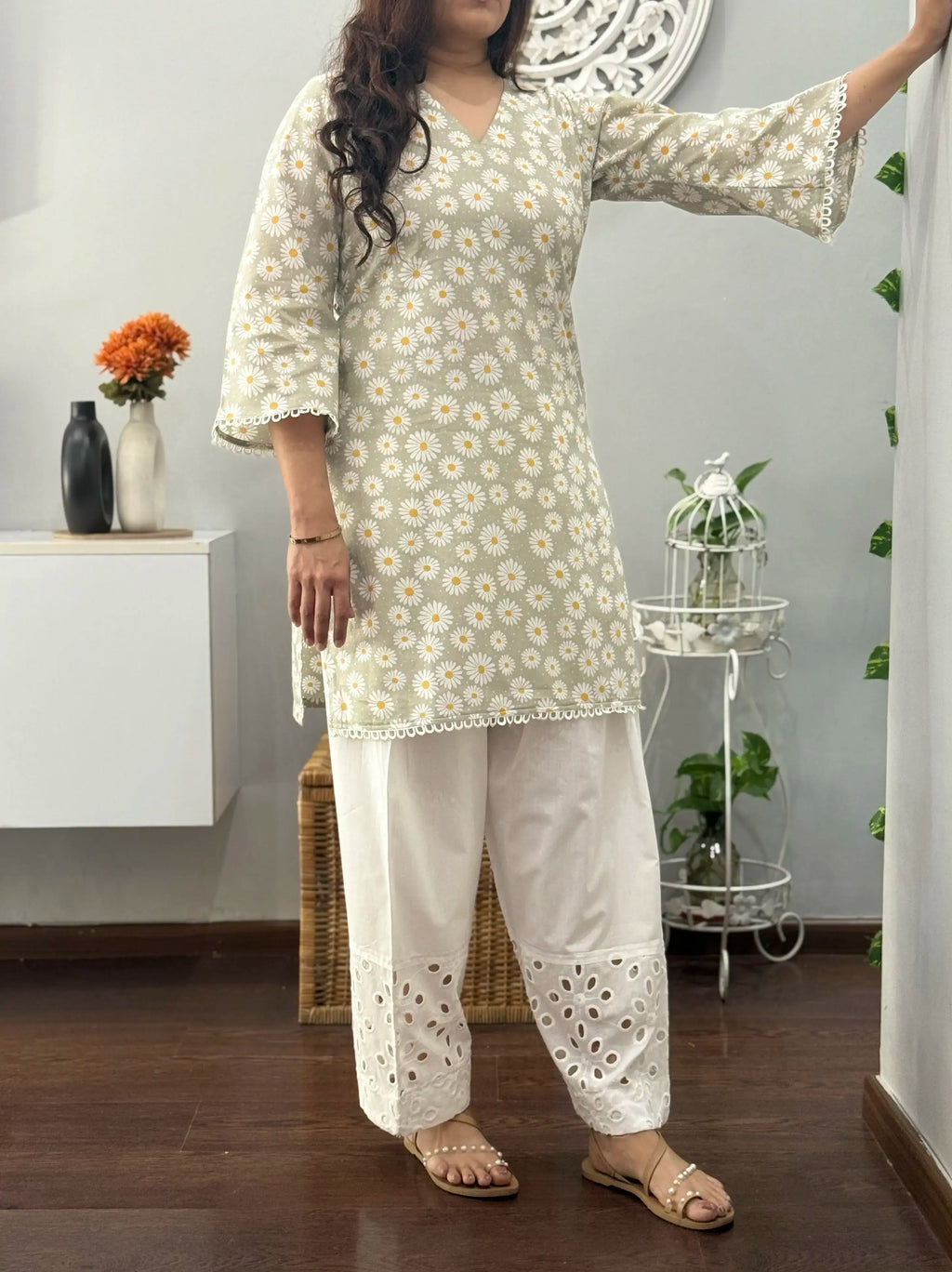 Parijat Kurta Farshi Salwar Set 2
