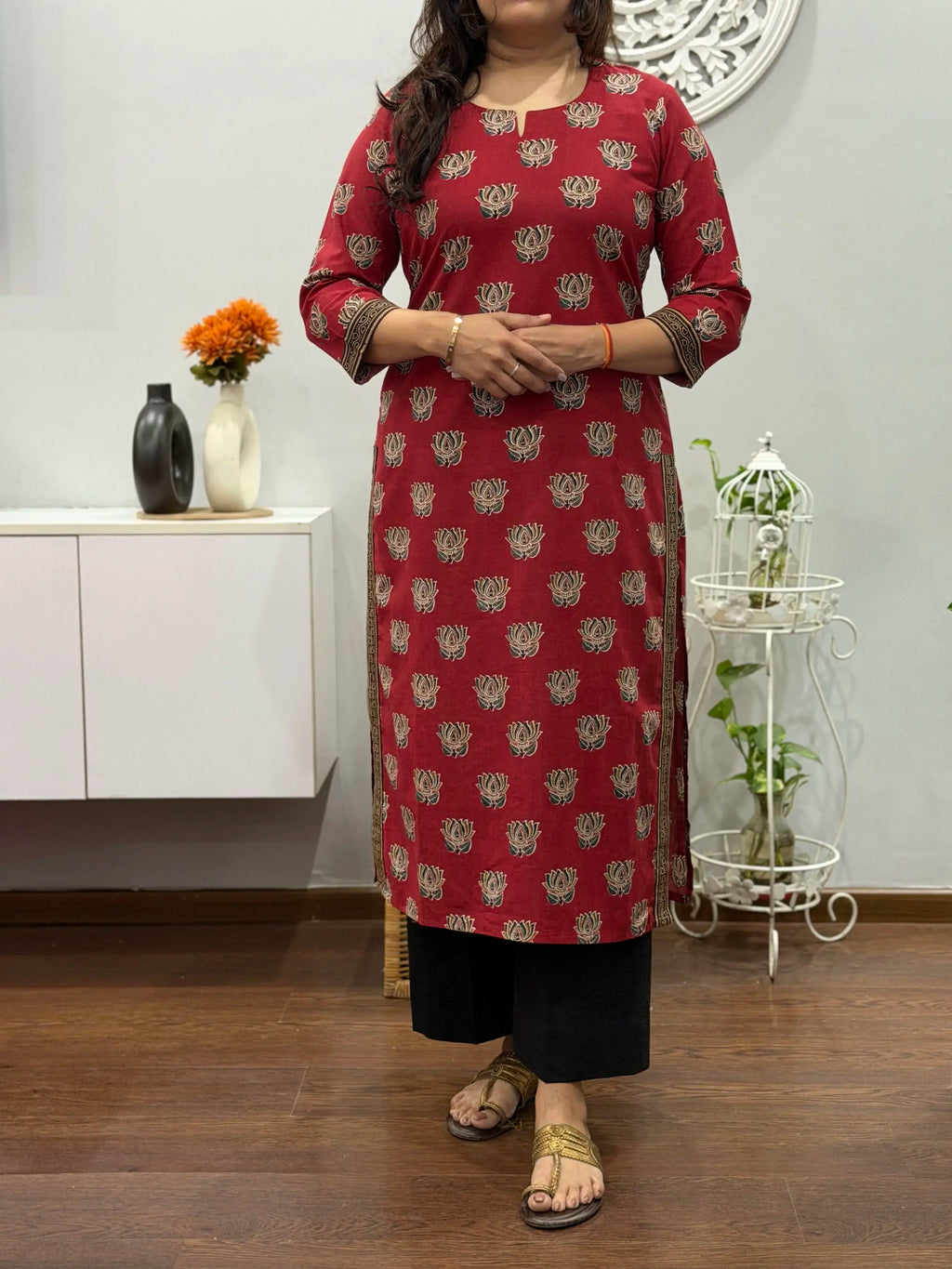 Lotus Aura Kurta Palazzo Set