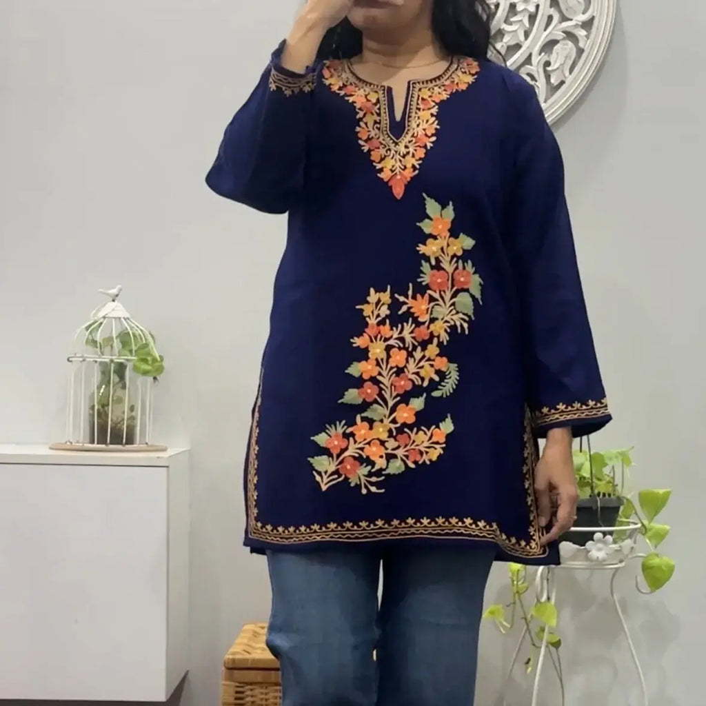 Ruhani Short Winter Kurti