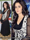 Black Color Georgette Anarkali Suit - Ethnicyug