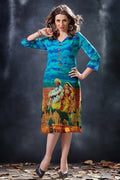Beautifull Digital Rajasthani Print Kurti EBSFK152202 - Ethnicyug